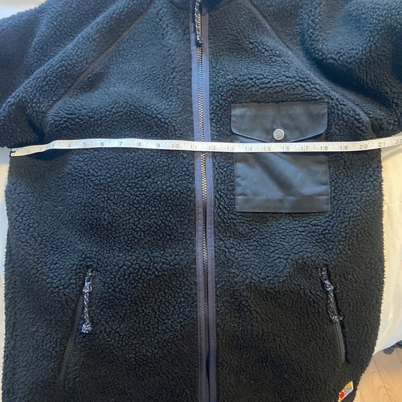 Fjallraven Vardag Pile Fleece Jacket Men’s Medium Black EUC - Picture 7 of 7